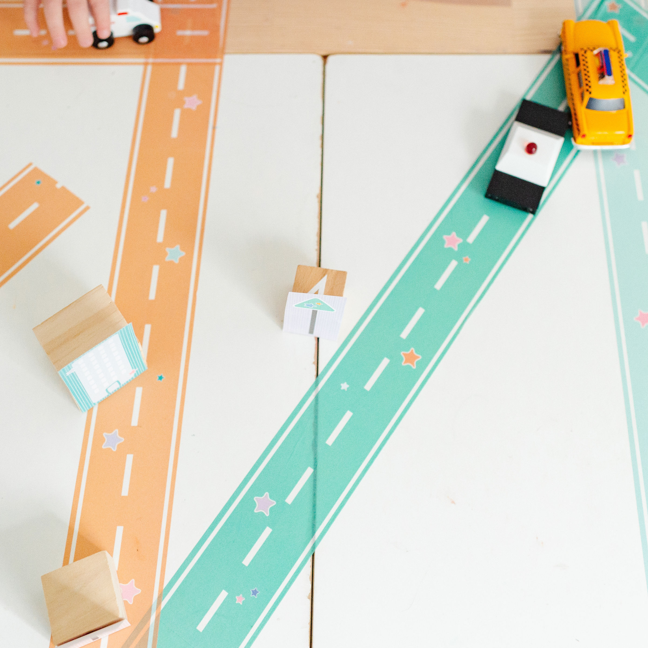 Road Tape Activity Set, The Barefoot Kids